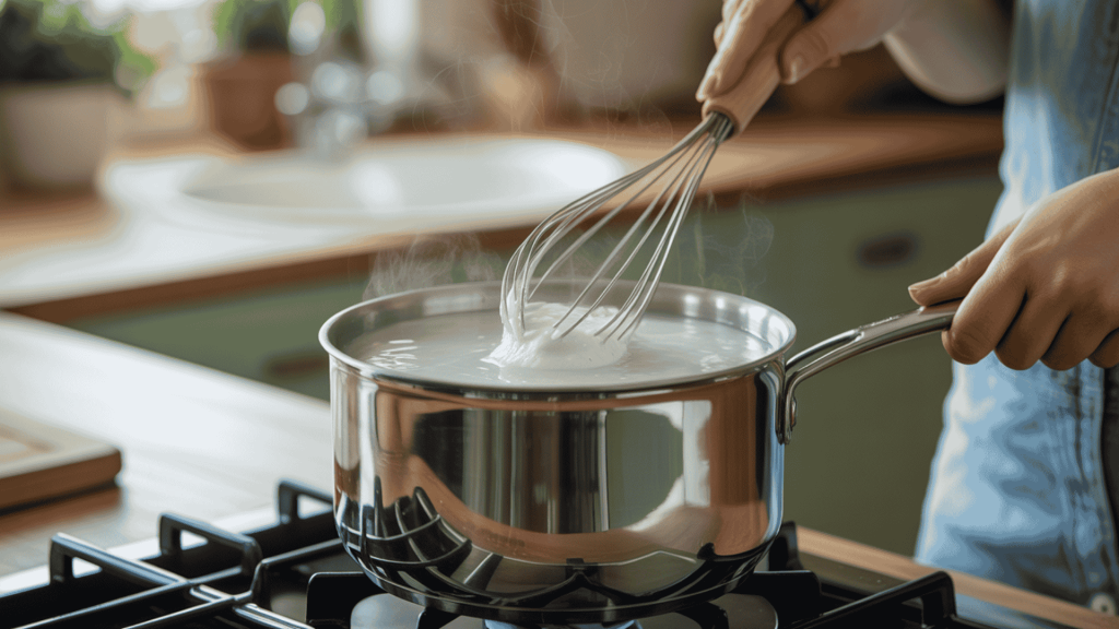 2. Cornstarch Hair Gel