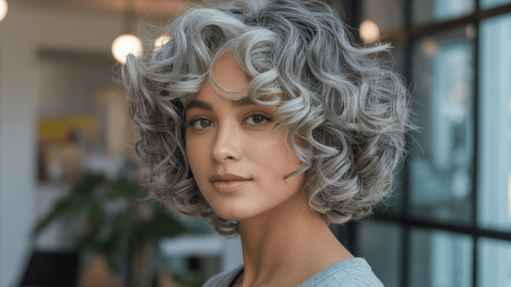 20. Curly Silver Lob