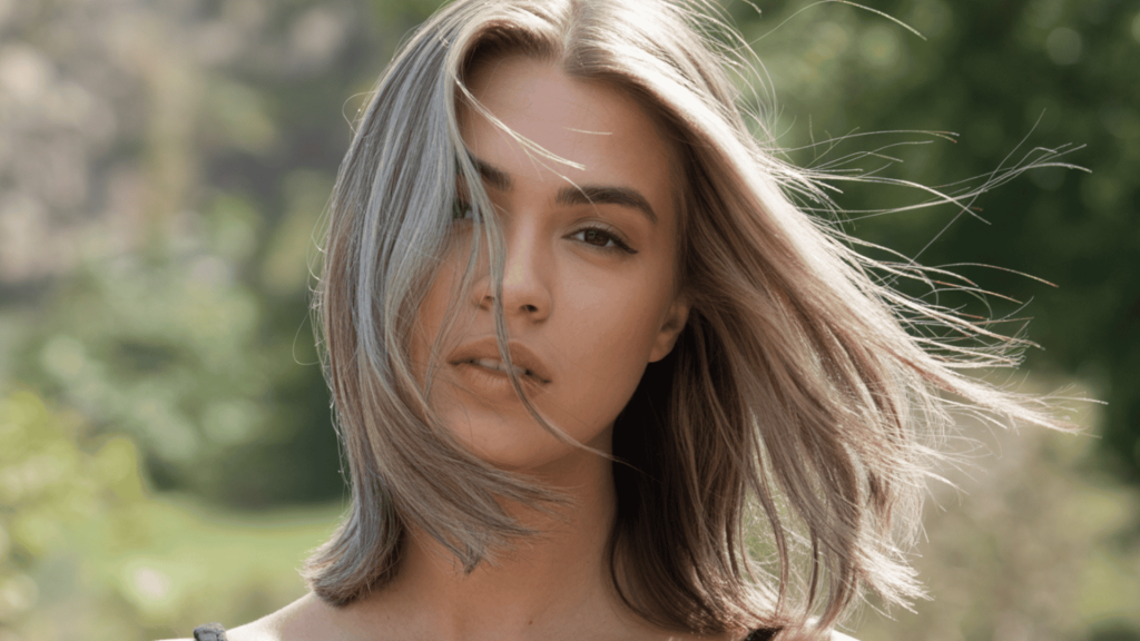 22. Flowy Silver Layers