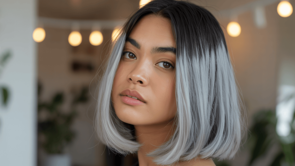 32. Color Blocked Gray Lob