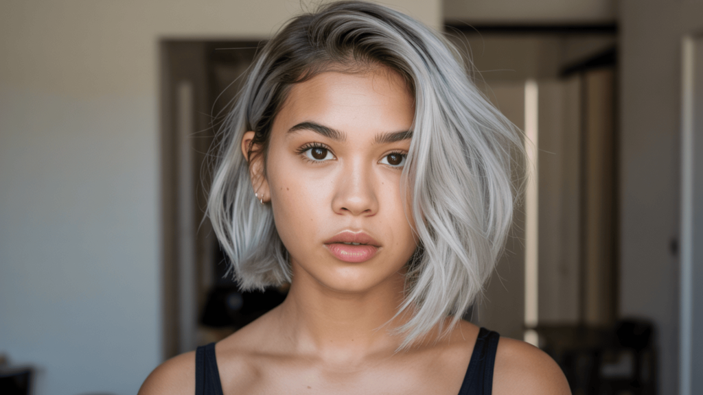 42. Asymmetrical Silver Lob