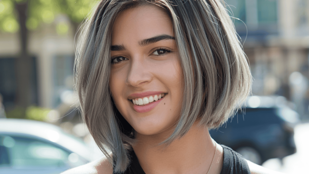 5. Straight Ash Gray Lob