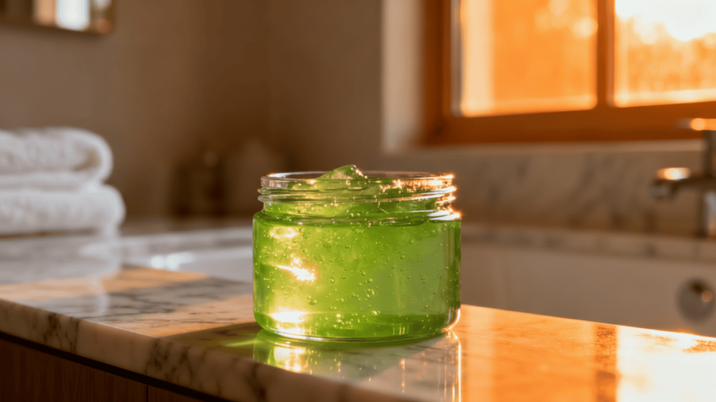 Aloe Vera Gel Application img