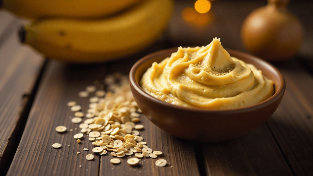 Banana and Oat Scrub