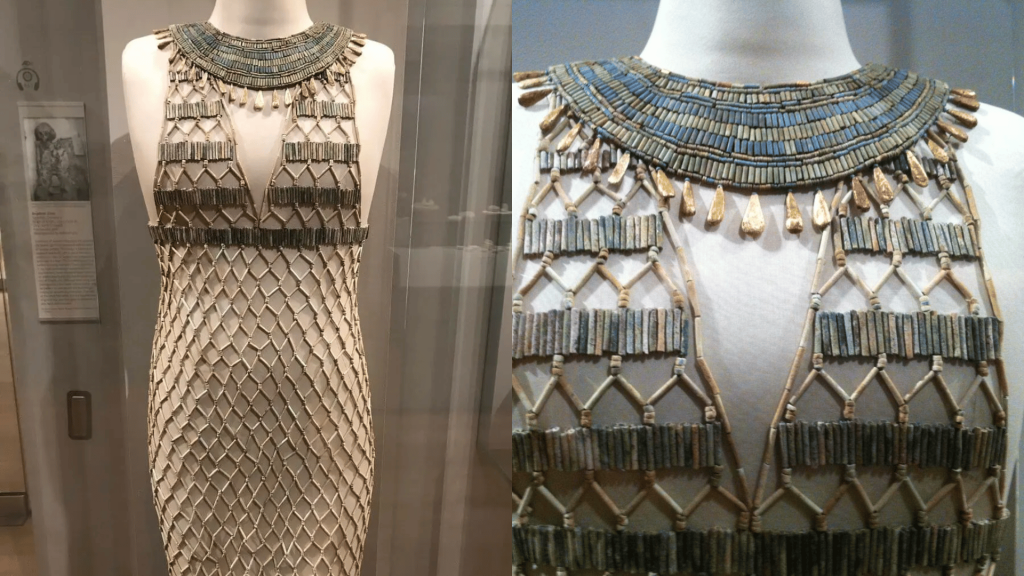 Bead Net Dresses and Decorative Overlays