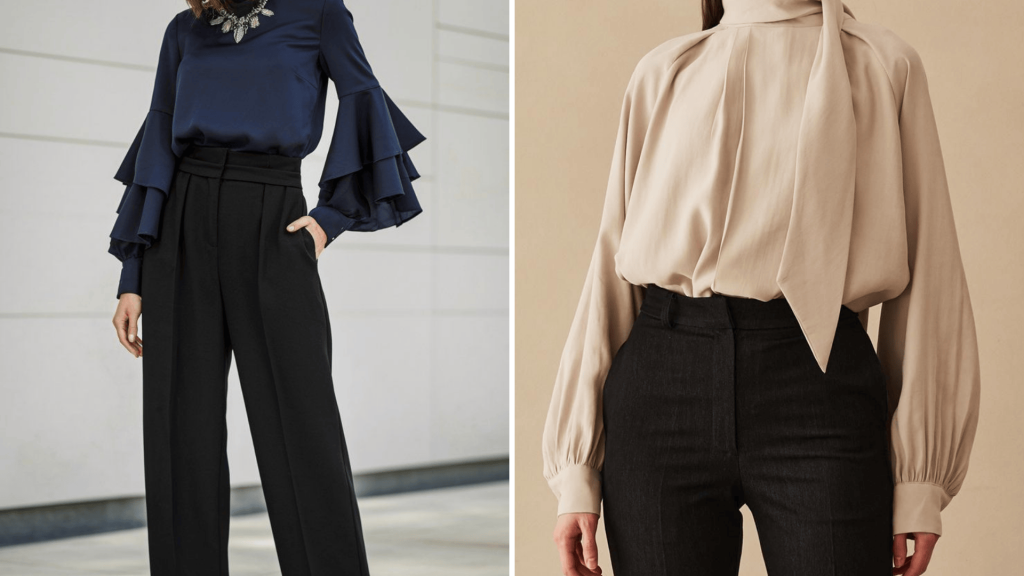 Blouses Creating Feminine Polish