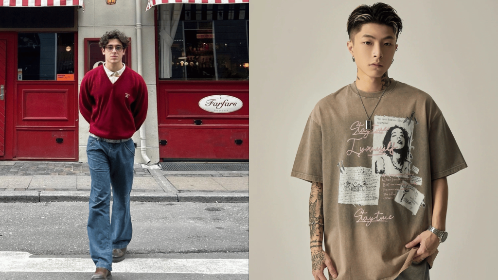 Bold Graphic Knits and Prints