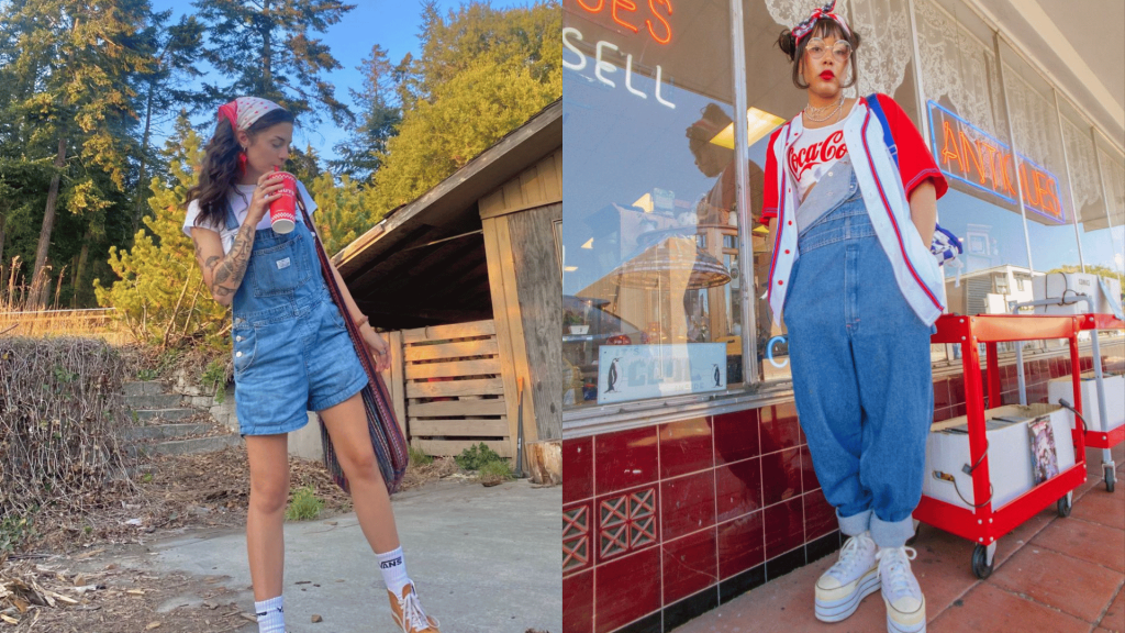 Jumpsuit Layered with Tee