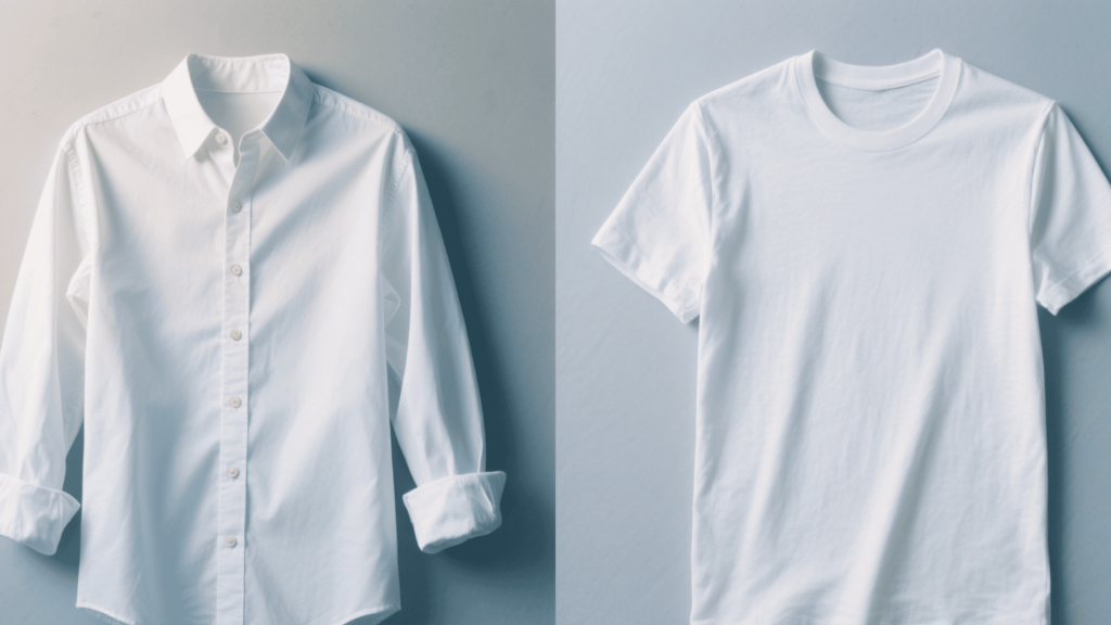 Key Differences Between a Shirt and a T Shirt Img