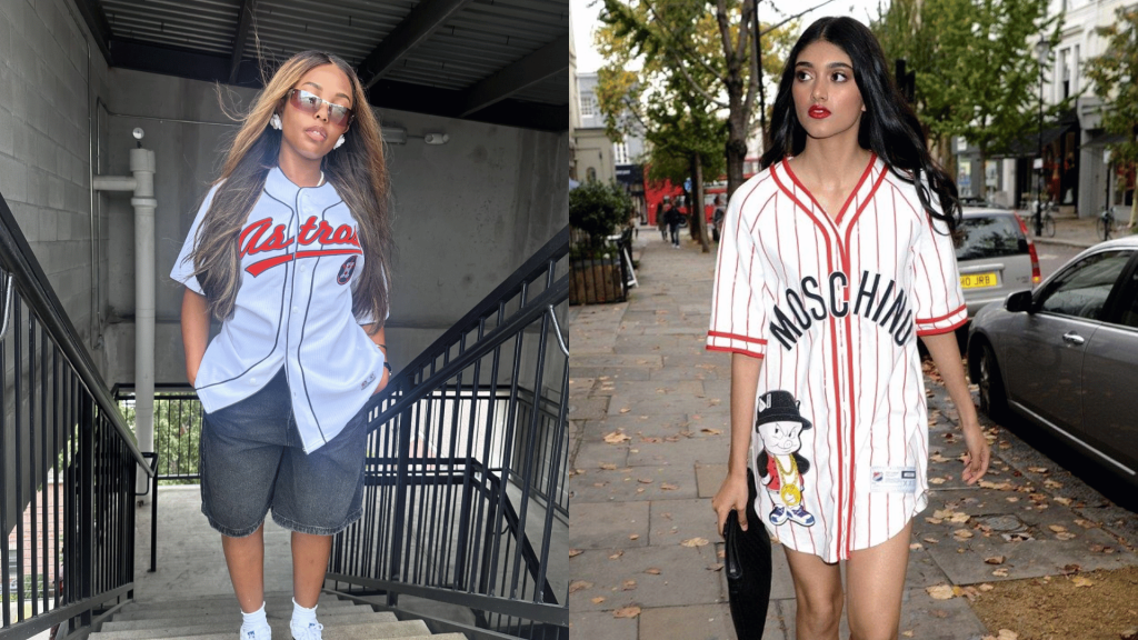 Oversized Jersey Dress and Bike Shorts