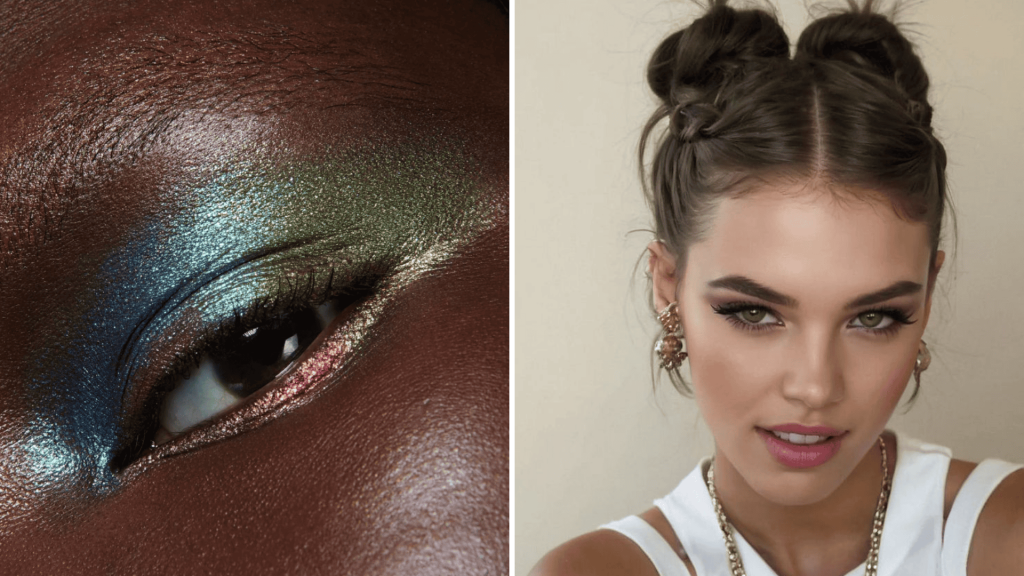 Play with Makeup Hairstyles y2k fashion