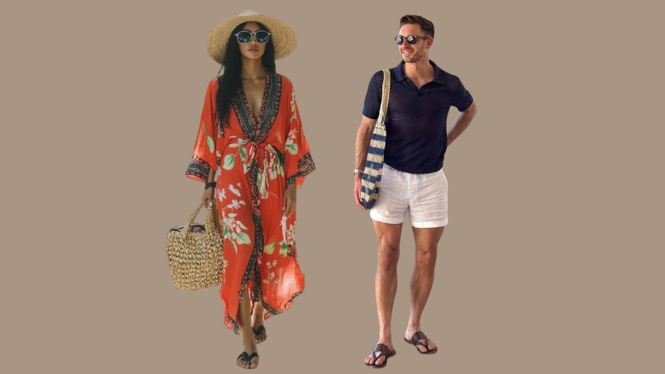 Poolside to Lounge Look Resort Casual Attire