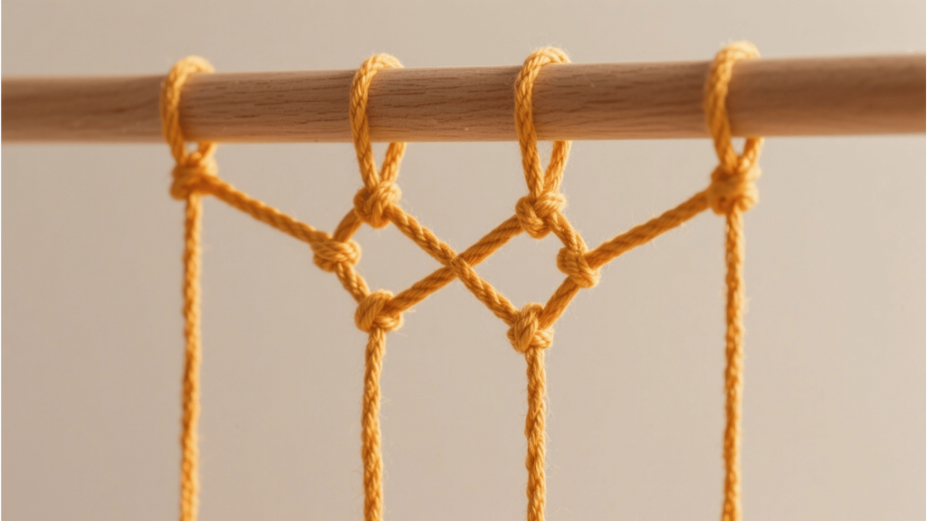 Practice the Square Knot