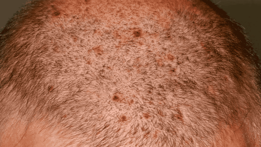 Scalp Moderate Pimples img