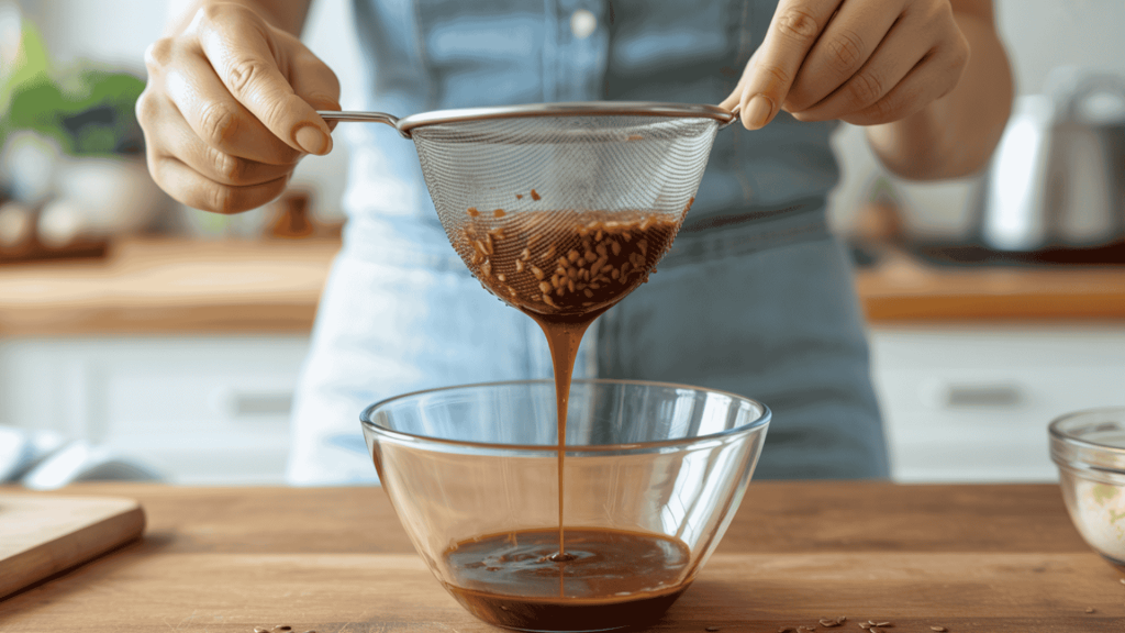 Step 3 Strain the Gel