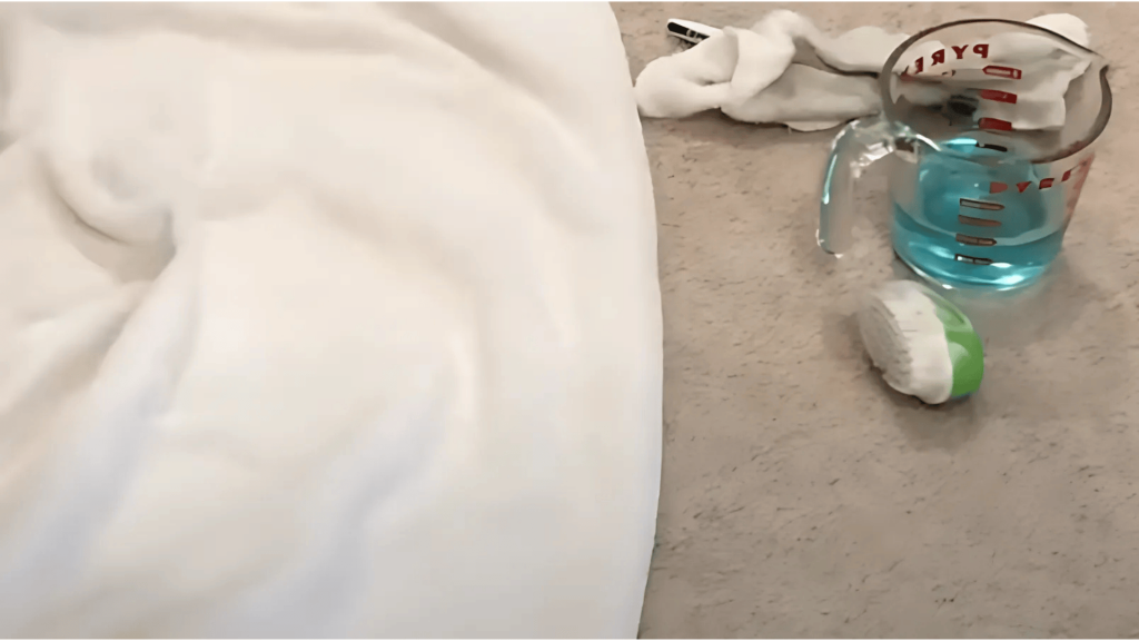 Step 5 Blot with a Clean Towel