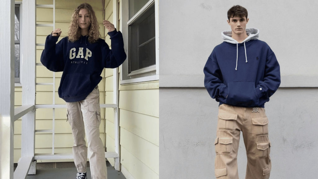 Sweatshirt and Cargo Pants