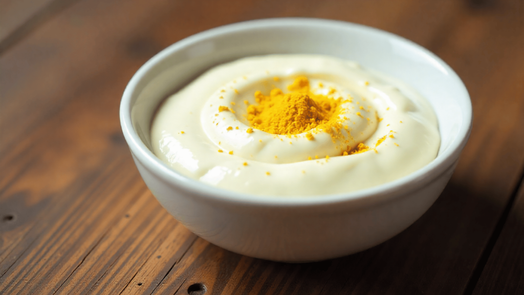 Turmeric and Yogurt Scrub