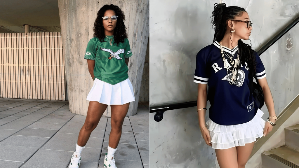 Vintage Tee and Tennis Skirt