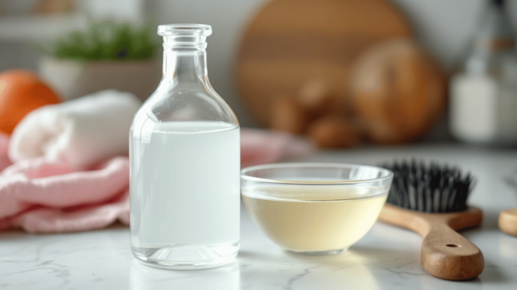 White Vinegar Rinse