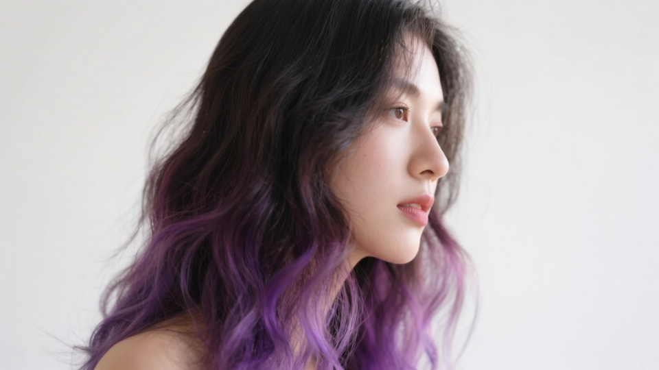 amethyst ombre