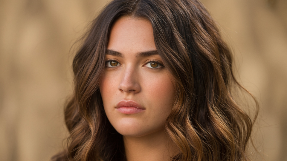 chocolate brown with caramel undertones