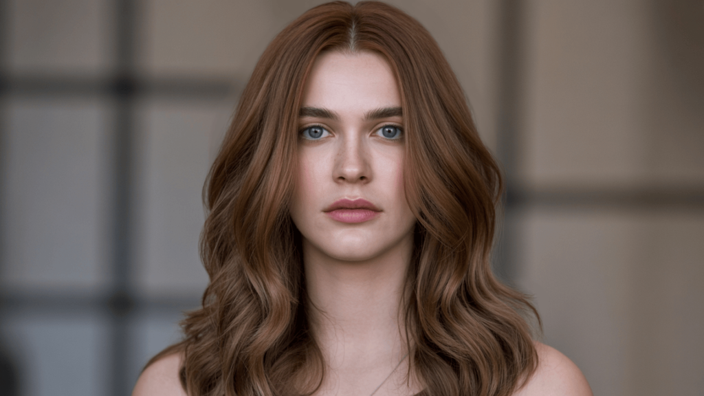 cool toned chestnut cool summer hair color