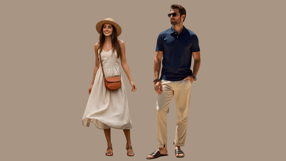 daytime sightseeing Look Resort Casual Attire