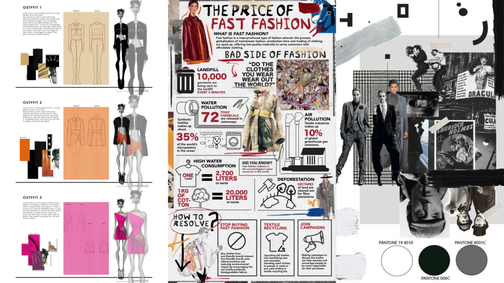 fashion design portfolio examples