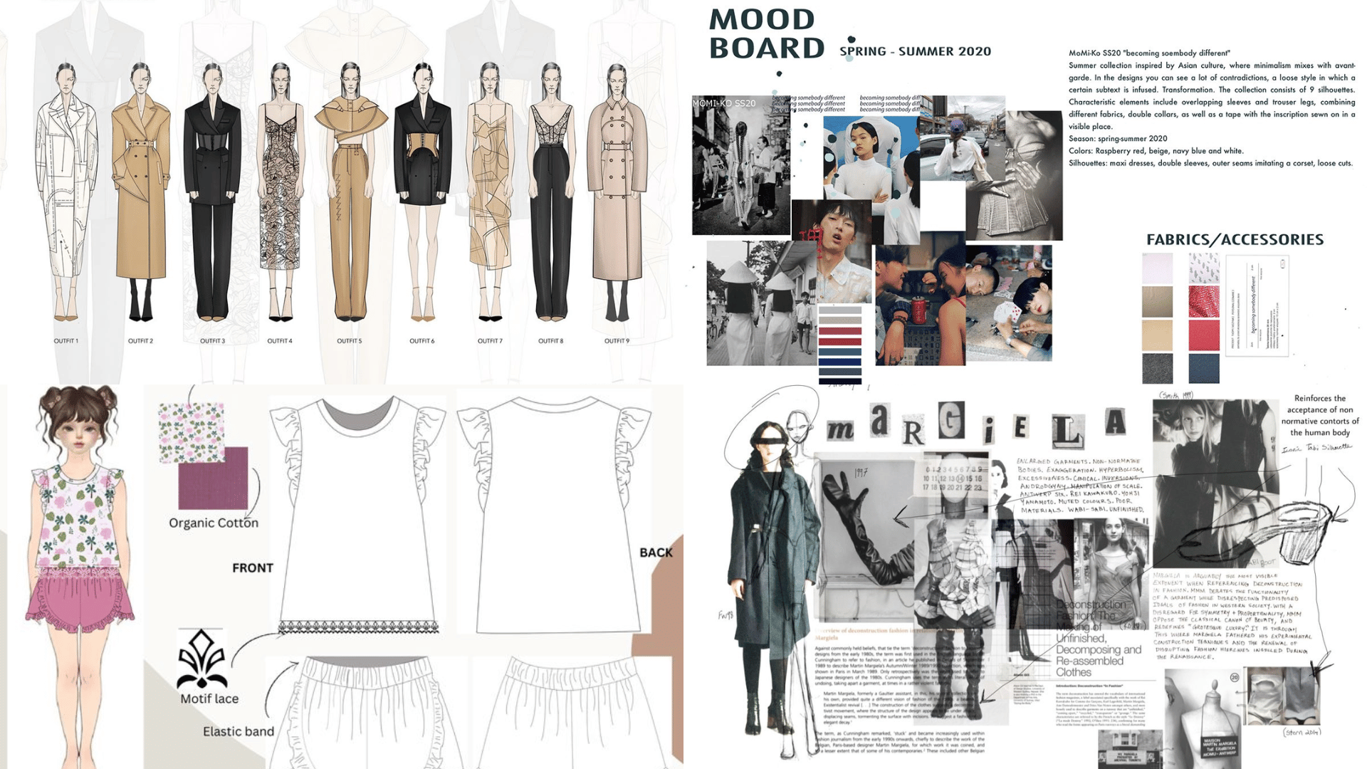 fashion design portfolio examples
