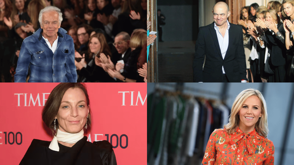 fashion designers collage