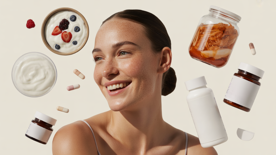 healthy probiotics for skin glow