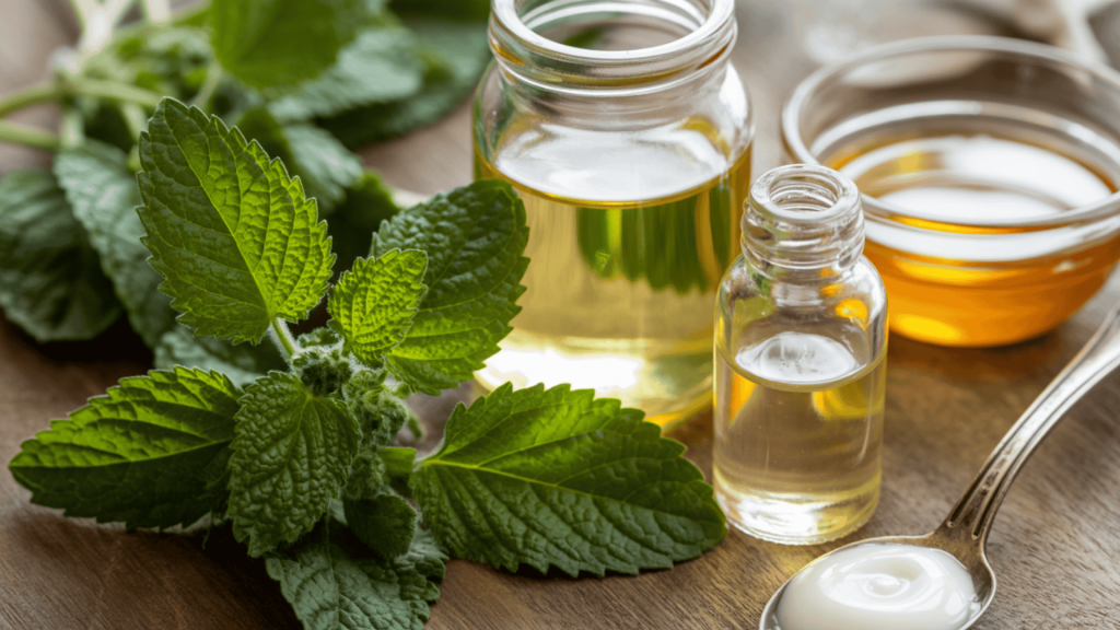 lemon balm benefits for skin