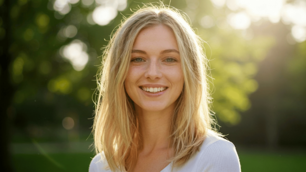 lighten hair naturally for a natural blond hair look