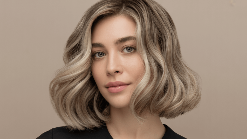 mushroom blonde cool summer hair color