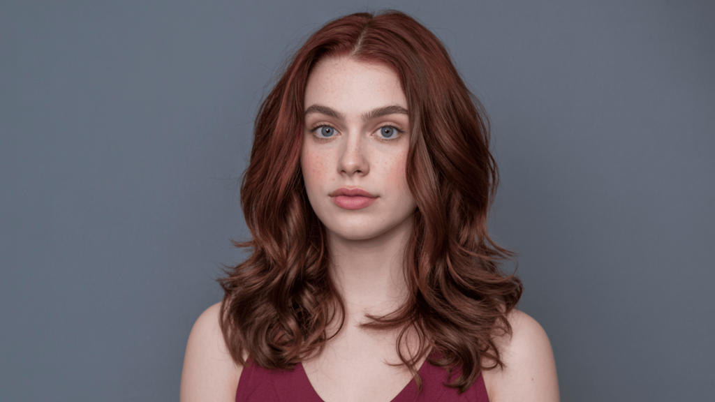 rasberry brown cool summer hair color