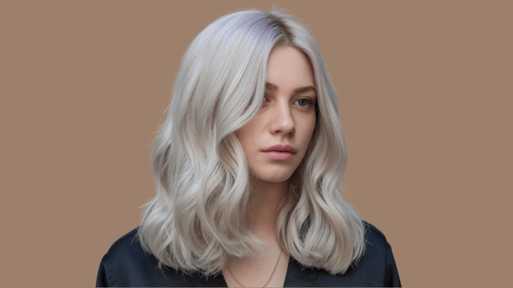 silver blonde cool summer hair color
