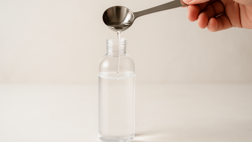 step 2 add the alcohol