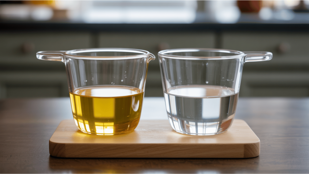 step 3 heat and combine the phases