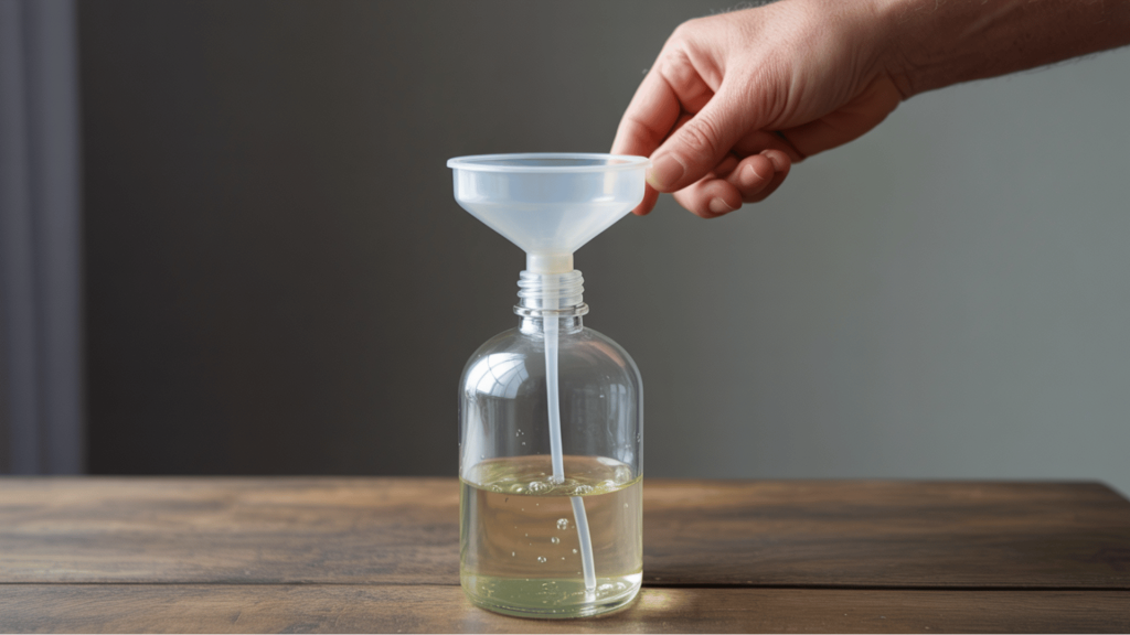 step 3 mix in fabric softener