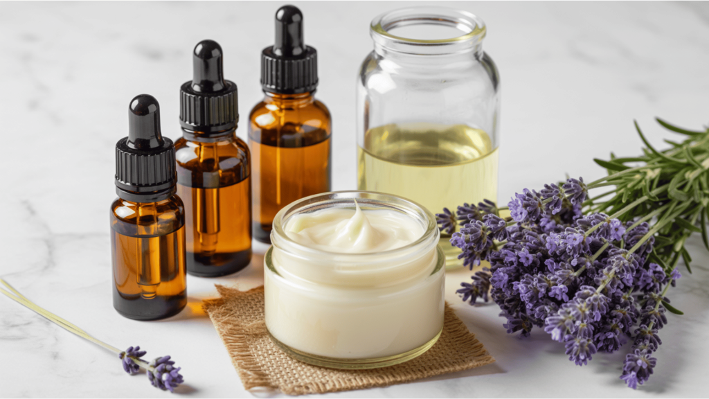 step 5 finish with preservatives antioxidants and fragrance