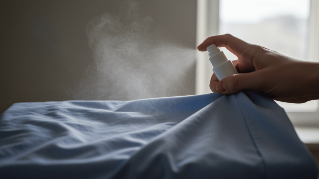 step 5 spray and smooth