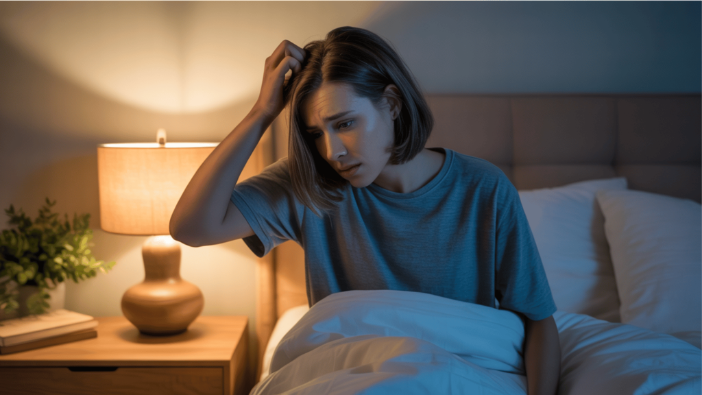 why is my head so itchy at night