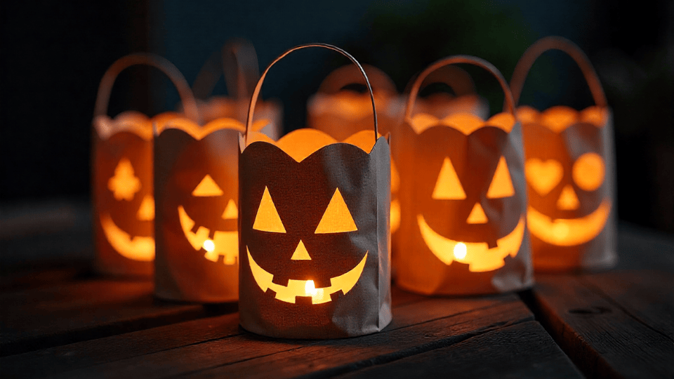 DIY Lanterns halloween decor ideas