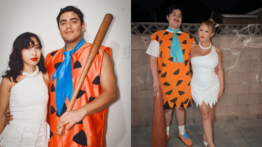 Fred and Wilma Flintstone