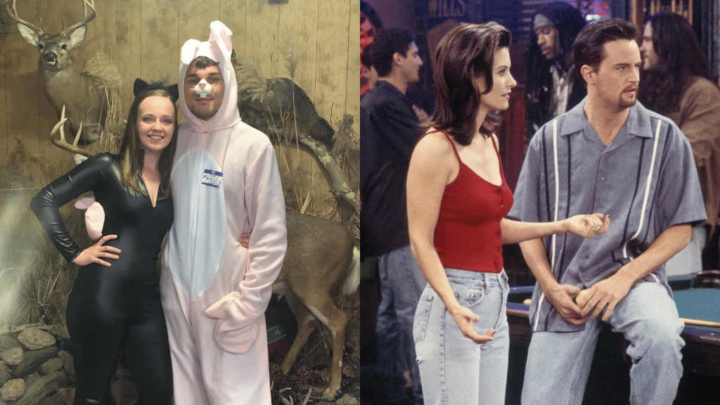 Monica and Chandler