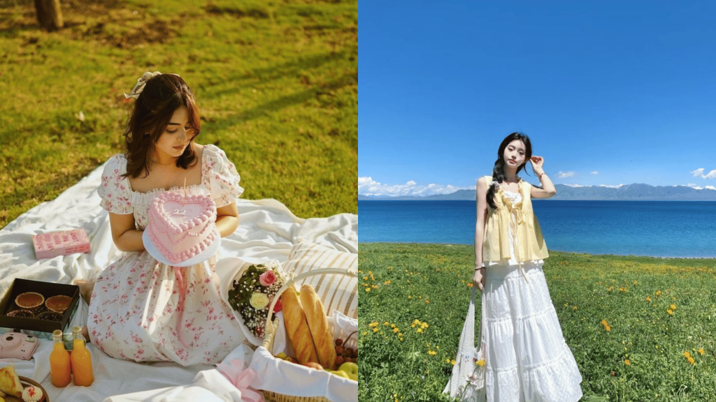 Park and Garden Picnic Look