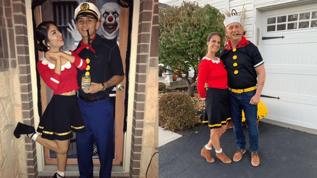 Popeye and Olive Oyl