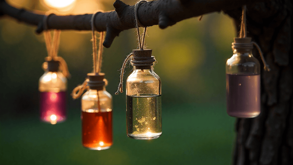 Potion Bottles halloween decor ideas