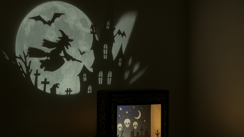 Shadow Projector halloween decor ideas